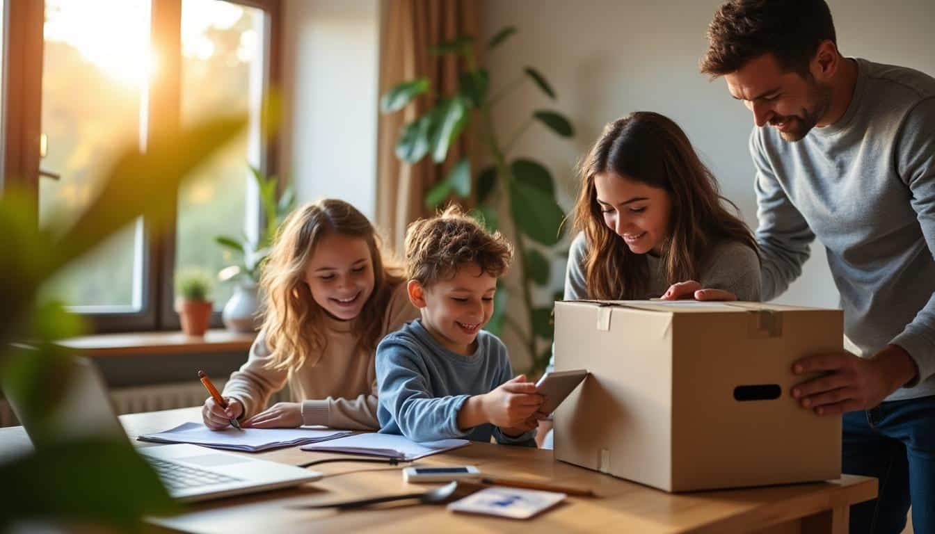 Illustration: Comment bien préparer son déménagement avec la fibre SFR