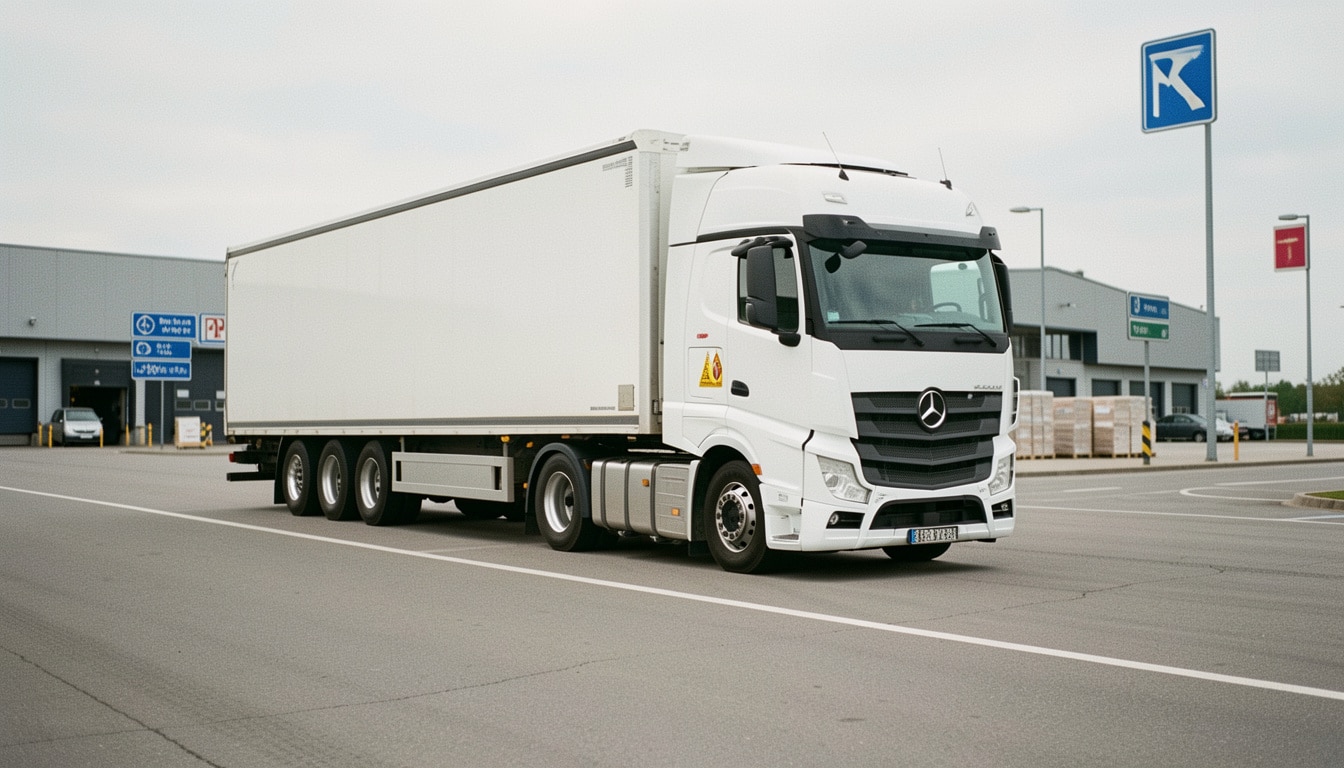 Camion avec remorque : types, dimensions et règles
