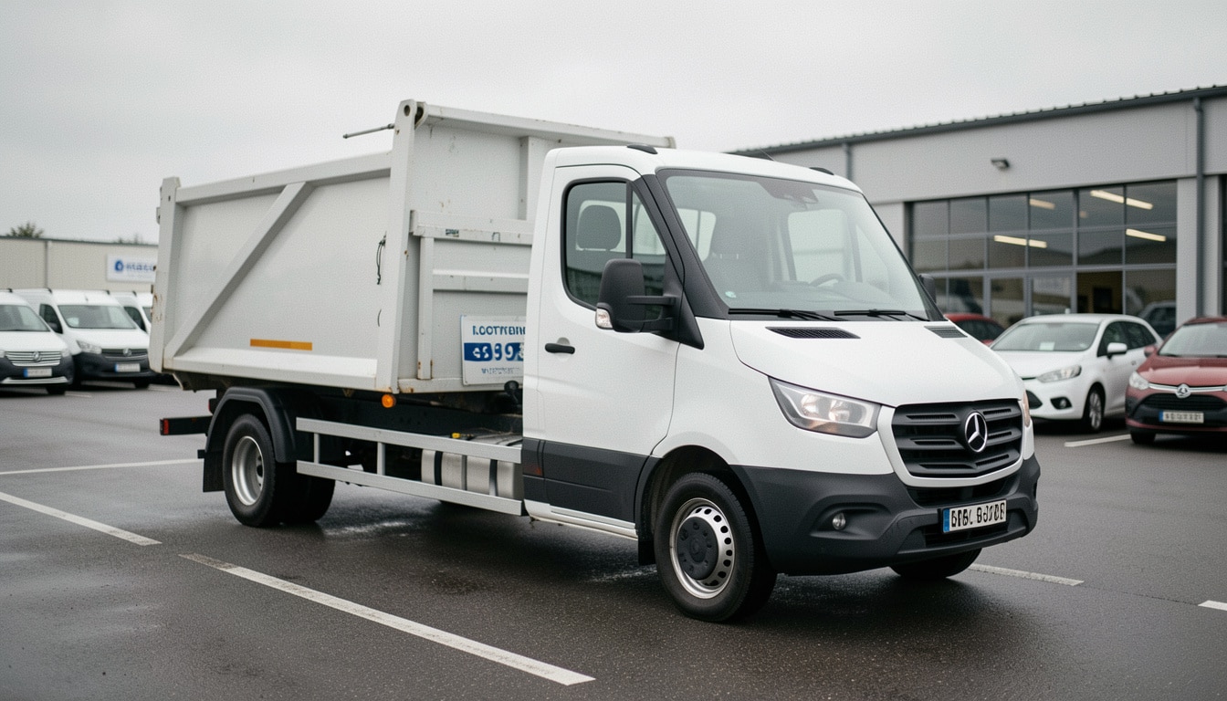 Tarif de location d’un camion benne 3,5 t en 2026