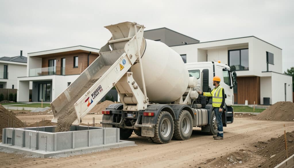 Camion toupie béton : capacité, poids et livraison